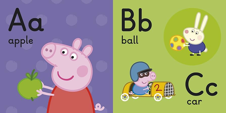 Peppa Pig: ABC with Peppa: NA: 9780723292098: Books - Amazon.ca